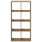 Libreria Divisorio Rovere Artigianale 69,5x29x137,5 Truciolato