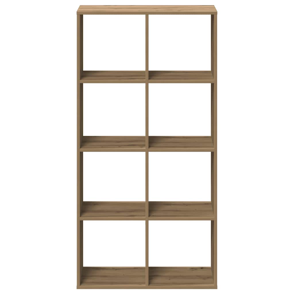 Libreria Divisorio Rovere Artigianale 69,5x29x137,5 Truciolato