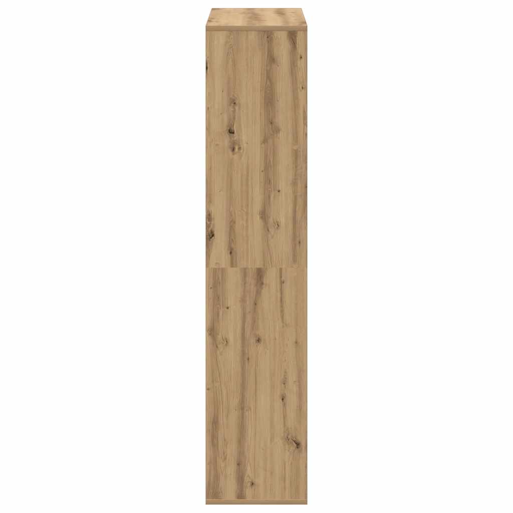 Libreria Divisorio Rovere Artigianale 69,5x29x137,5 Truciolato