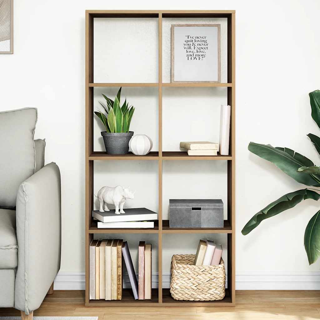 Libreria Divisorio Rovere Artigianale 69,5x29x137,5 Truciolato