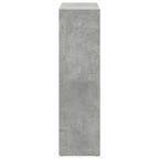 Libreria Divisorio Grigio Cemento 102x29x103,5 cm in Truciolato