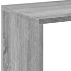 Libreria Divisorio Grigio Sonoma 102x29x103,5 cm in Truciolato