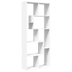 Libreria Divisorio Bianca 67x25x161,5 cm in Truciolato
