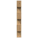 Libreria 6 Ripiani Rovere Artigianale 70x24x193 cm Truciolato