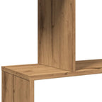 Libreria 5 Ripiani Rovere Artigianale 70x24x161 cm Truciolato