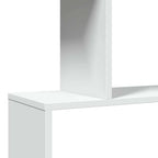 Libreria divisoria a 3 ripiani bianca 70x24x97 cm in legno ingegnerizzato