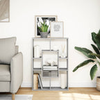 Libreria Grigio Sonoma 63x20x90 cm in Truciolato