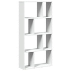 Libreria Bianca 60x20x120,5 cm in Legno Massello
