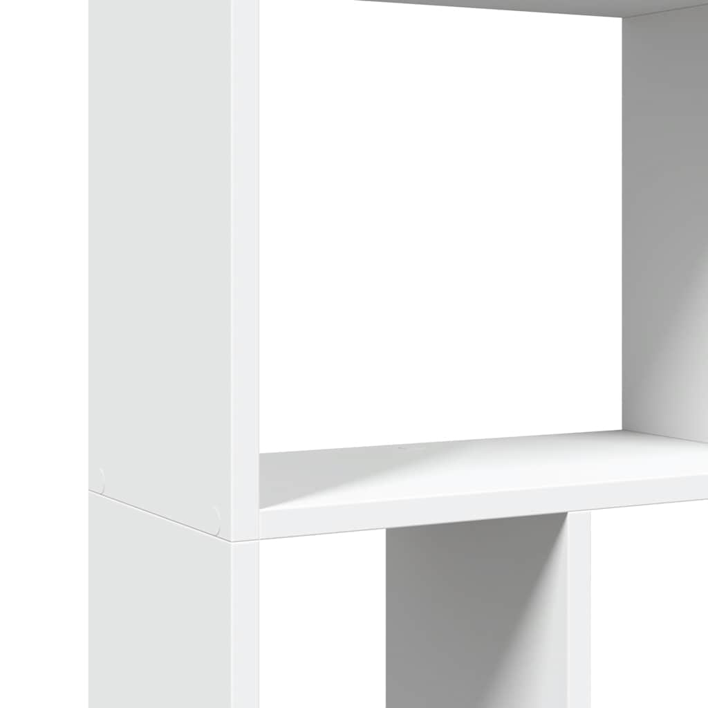 Libreria Bianca 60x20x120,5 cm in Legno Massello