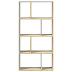 Libreria Rovere Sonoma 60x20x120,5 cm in Truciolato