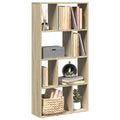 Libreria Rovere Sonoma 60x20x120,5 cm in Truciolato