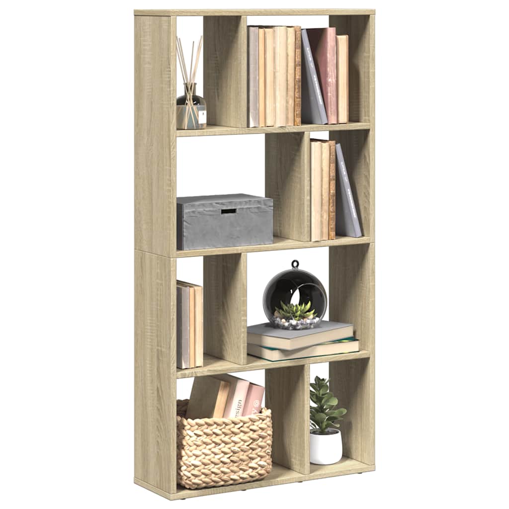 Libreria Rovere Sonoma 60x20x120,5 cm in Truciolato