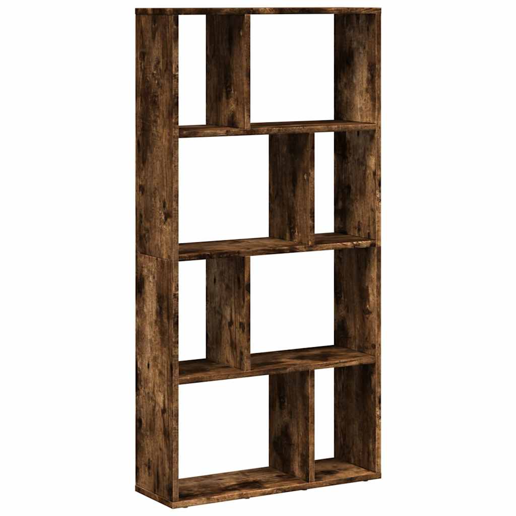 Libreria Rovere Fumo 60x20x120,5 cm in Truciolato