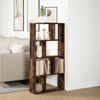 Libreria Rovere Fumo 60x20x120,5 cm in Truciolato
