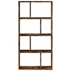 Libreria Rovere Fumo 60x20x120,5 cm in Truciolato