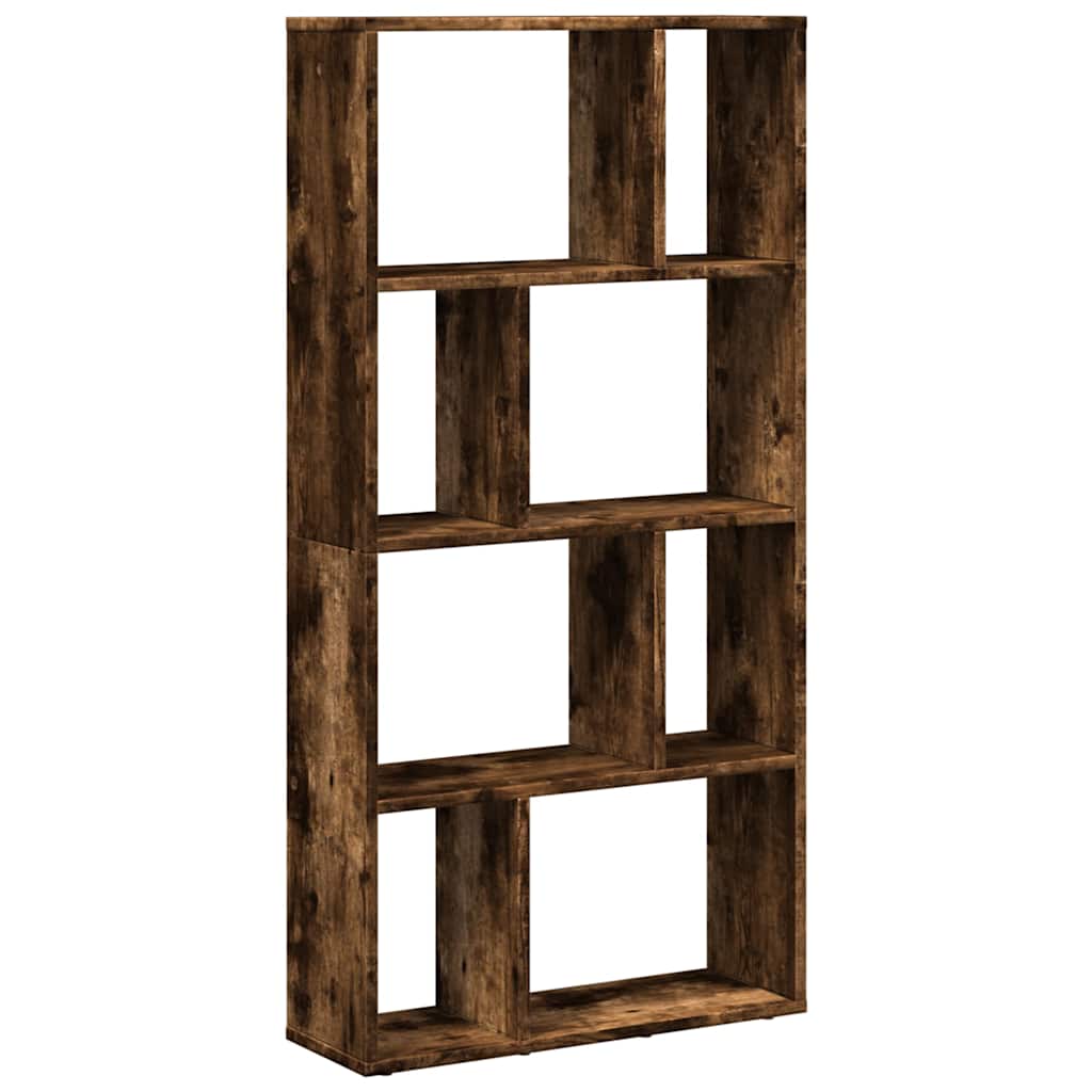 Libreria Rovere Fumo 60x20x120,5 cm in Truciolato
