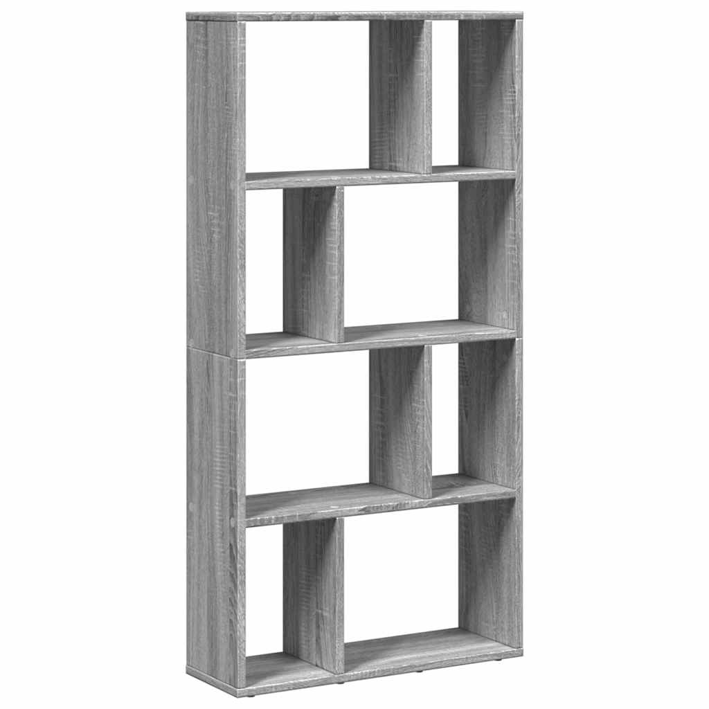Libreria Grigio Sonoma 60x20x120,5 cm in Truciolato