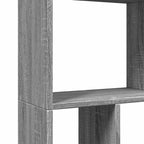 Libreria Grigio Sonoma 60x20x120,5 cm in Truciolato