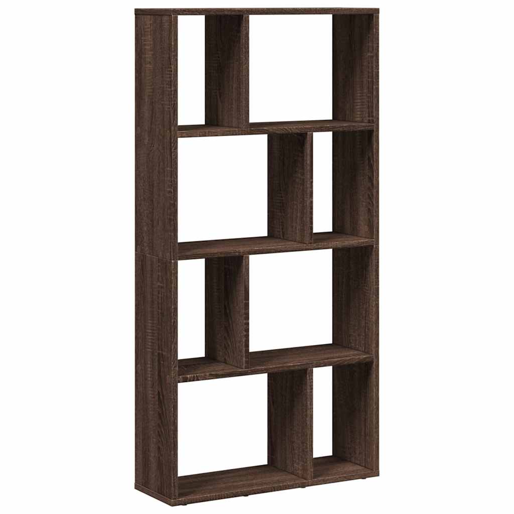 Libreria Rovere Marrone 60x20x120,5 cm in Truciolato