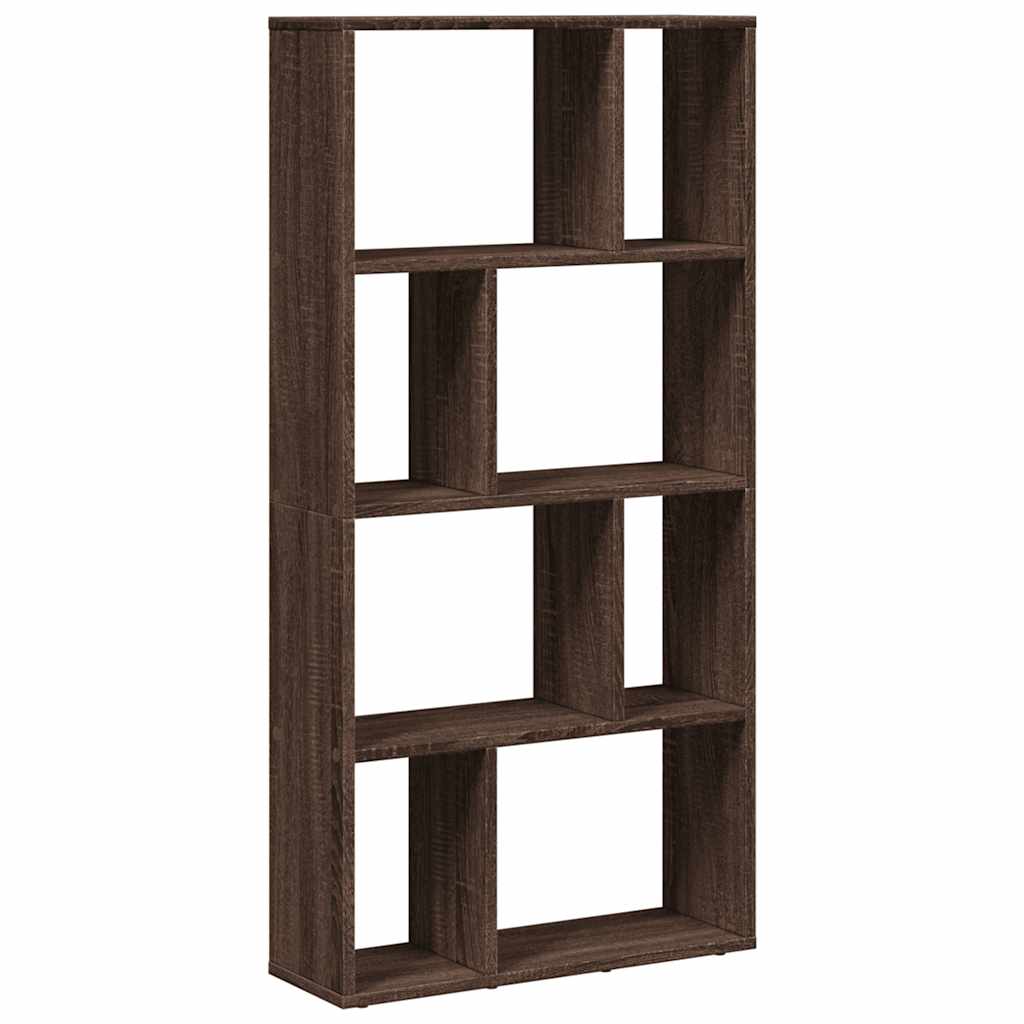 Libreria Rovere Marrone 60x20x120,5 cm in Truciolato