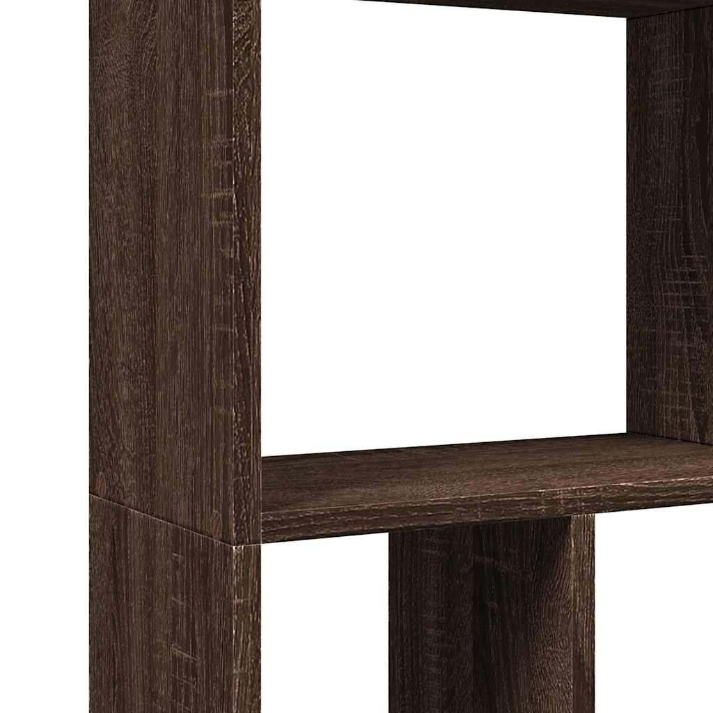 Libreria Rovere Marrone 60x20x120,5 cm in Truciolato