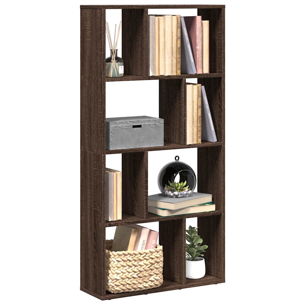 Libreria Rovere Marrone 60x20x120,5 cm in Truciolato
