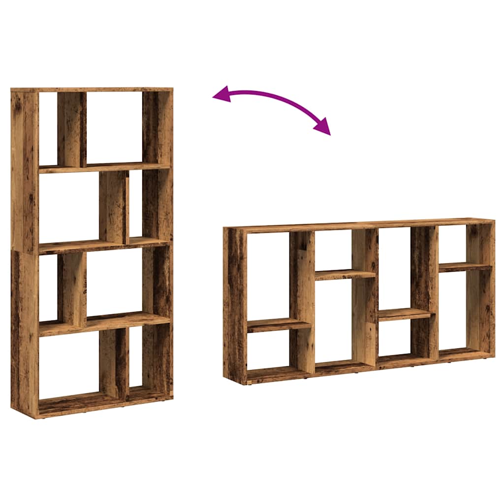 Libreria Legno Antico 60x20x120,5 cm in Truciolato