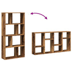 Libreria Legno Antico 60x20x120,5 cm in Truciolato