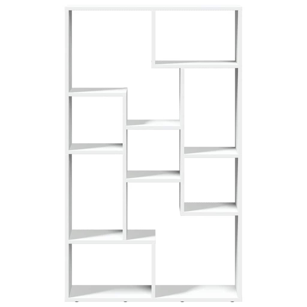 Libreria Bianca 72x20x120,5 cm in Truciolato