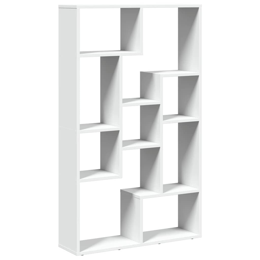 Libreria Bianca 72x20x120,5 cm in Truciolato