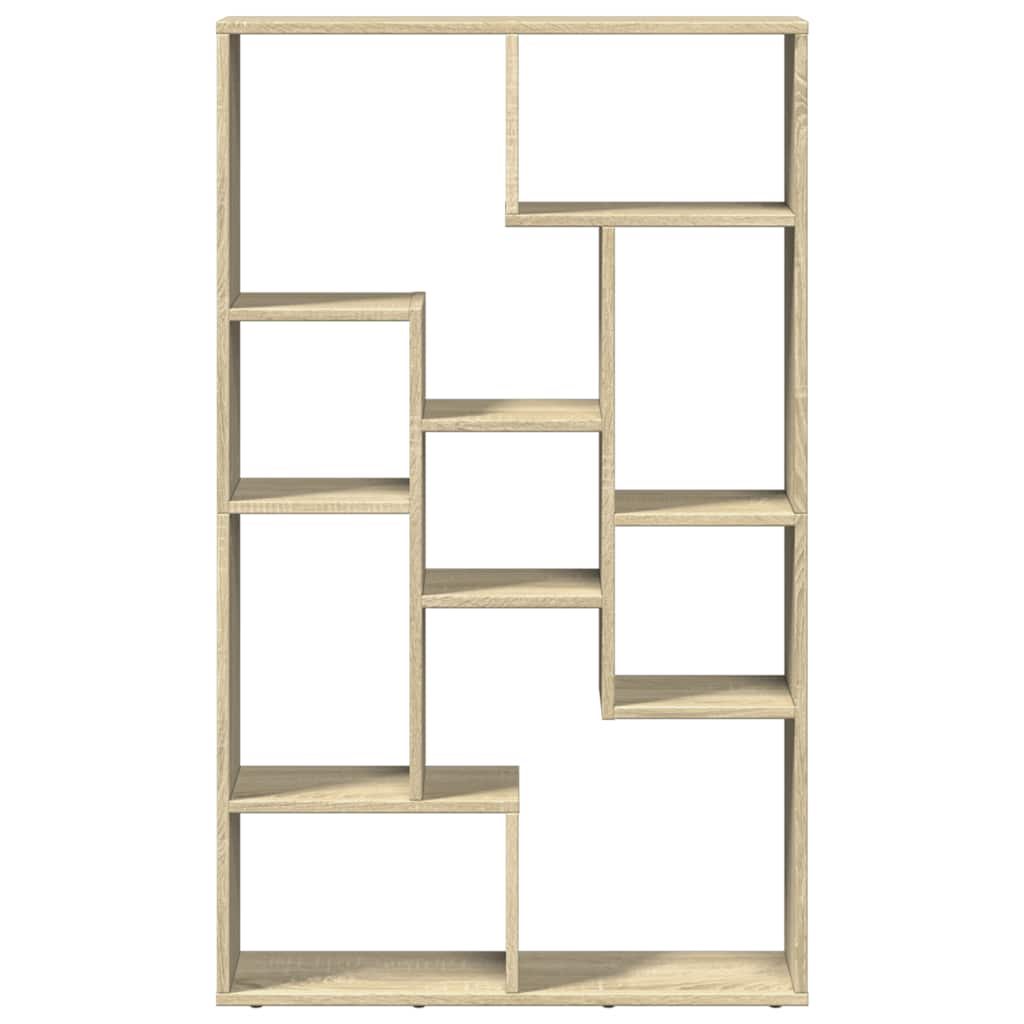 Libreria Rovere Sonoma 72x20x120,5 cm in Truciolato