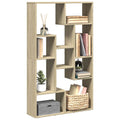 Libreria Rovere Sonoma 72x20x120,5 cm in Truciolato