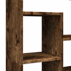 Libreria Rovere Fumo 72x20x120,5 cm in Truciolato