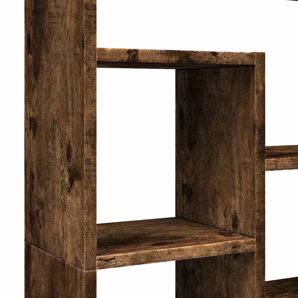 Libreria Rovere Fumo 72x20x120,5 cm in Truciolato