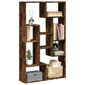 Libreria Rovere Fumo 72x20x120,5 cm in Truciolato