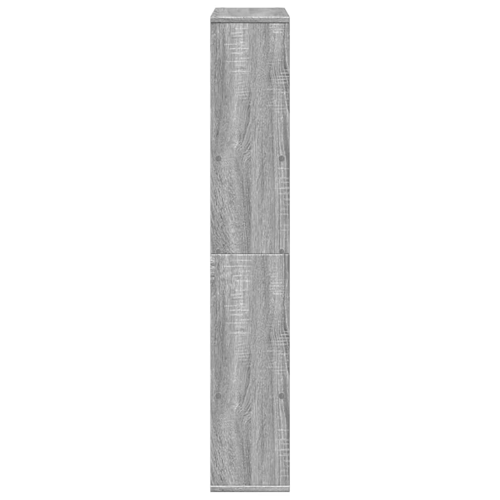 Libreria Grigio Sonoma 72x20x120,5 cm in Truciolato
