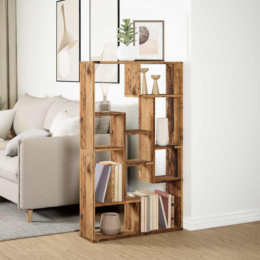 Libreria Legno Antico 72x20x120,5 cm in Truciolato