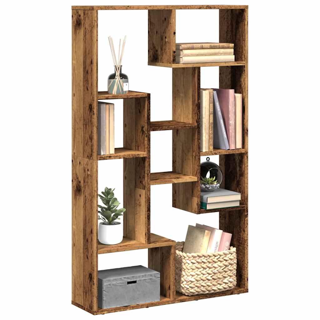 Libreria Legno Antico 72x20x120,5 cm in Truciolato