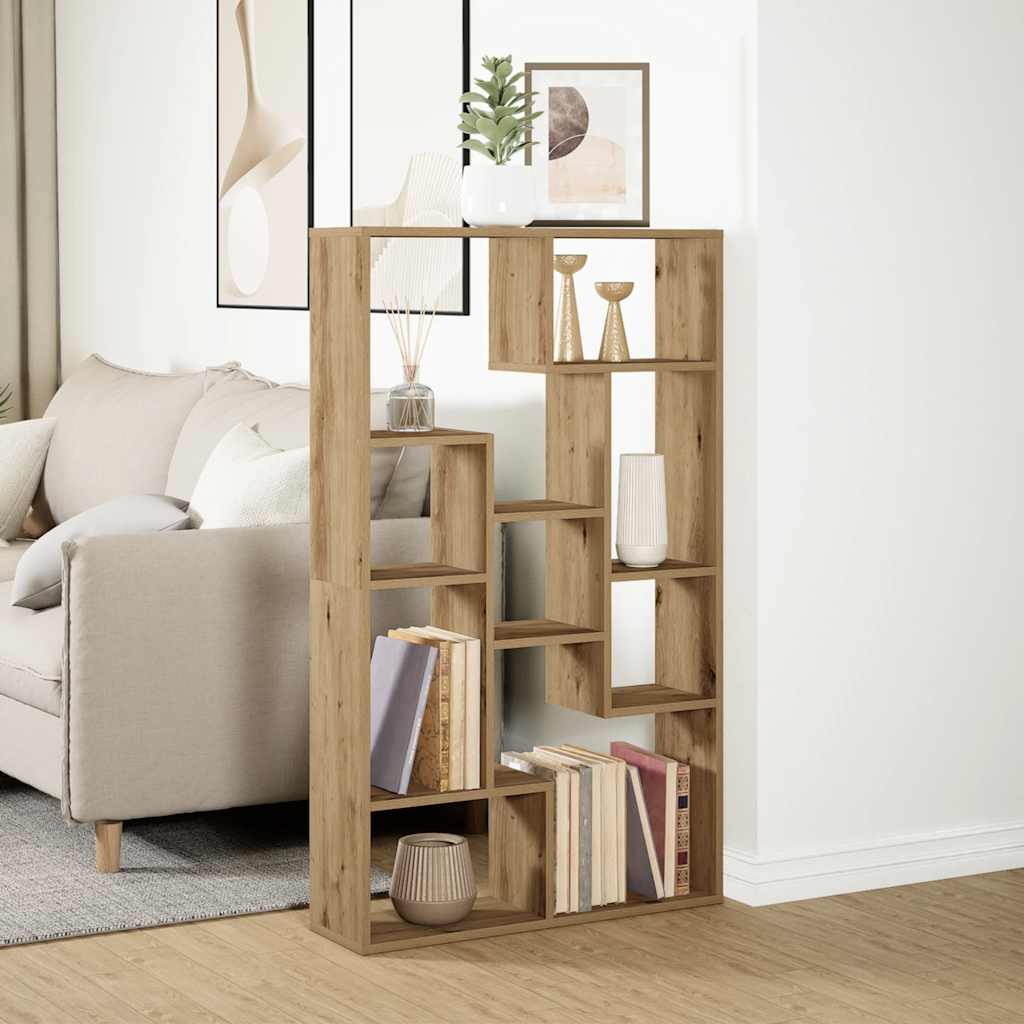 Libreria Rovere Artigianale 72x20x120,5 cm in Truciolato