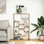 Libreria Rovere Artigianale 72x20x120,5 cm in Truciolato