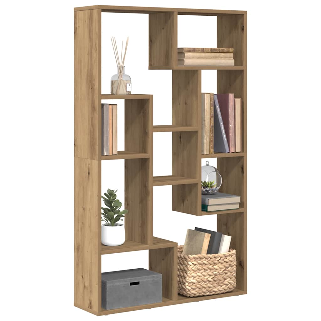 Libreria Rovere Artigianale 72x20x120,5 cm in Truciolato