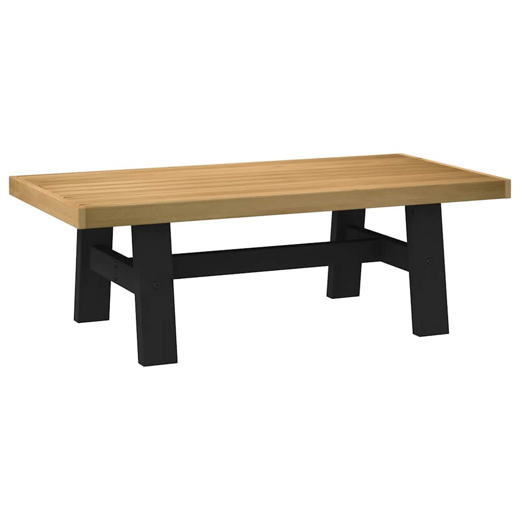 Tavolino NOAIN Gambe a Forma di A 120x60x40cm in Legno Massello