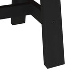 Tavolino NOAIN Gambe a Forma di A 120x60x40cm in Legno Massello