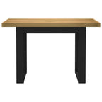 Scrivania NOAIN Gambe a Forma di U 120x50x75 cm Legno Massello