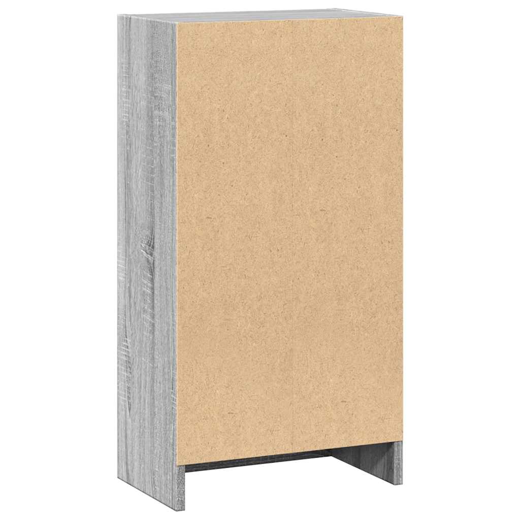 Libreria Grigio Sonoma 40x24x76 cm in Truciolato