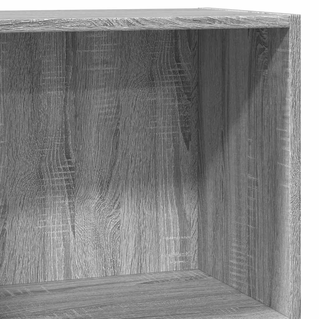 Libreria Grigio Sonoma 40x24x76 cm in Truciolato