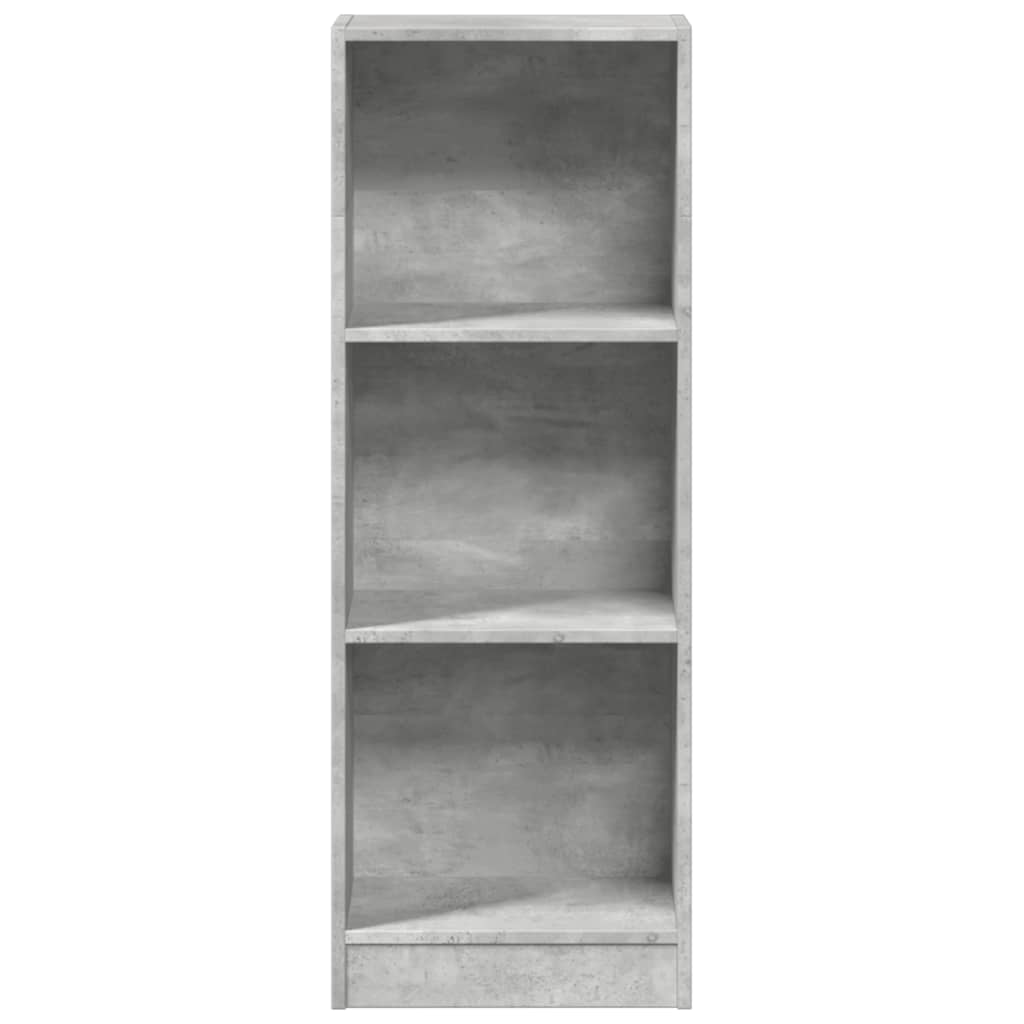Libreria Grigio Cemento 40x24x109 cm in Truciolato