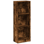 Libreria Rovere Fumo 40x24x109 cm in Truciolato