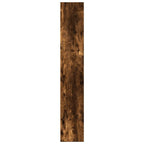 Libreria Rovere Fumo 40x24x143 cm in Truciolato