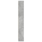 Libreria Grigio Cemento 40x24x176 cm in Legno Multistrato
